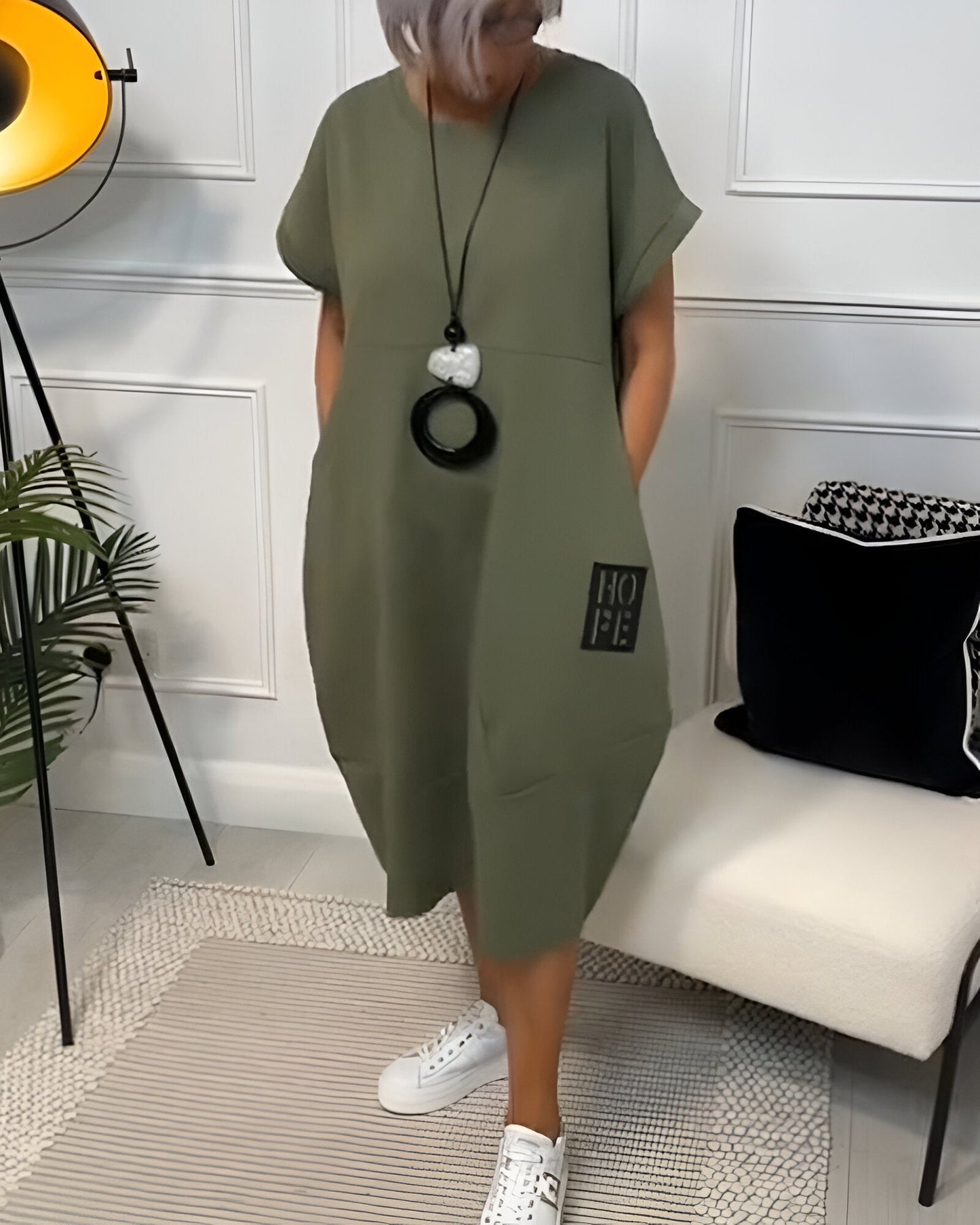 Émilie | Élégante Hoodie Dress