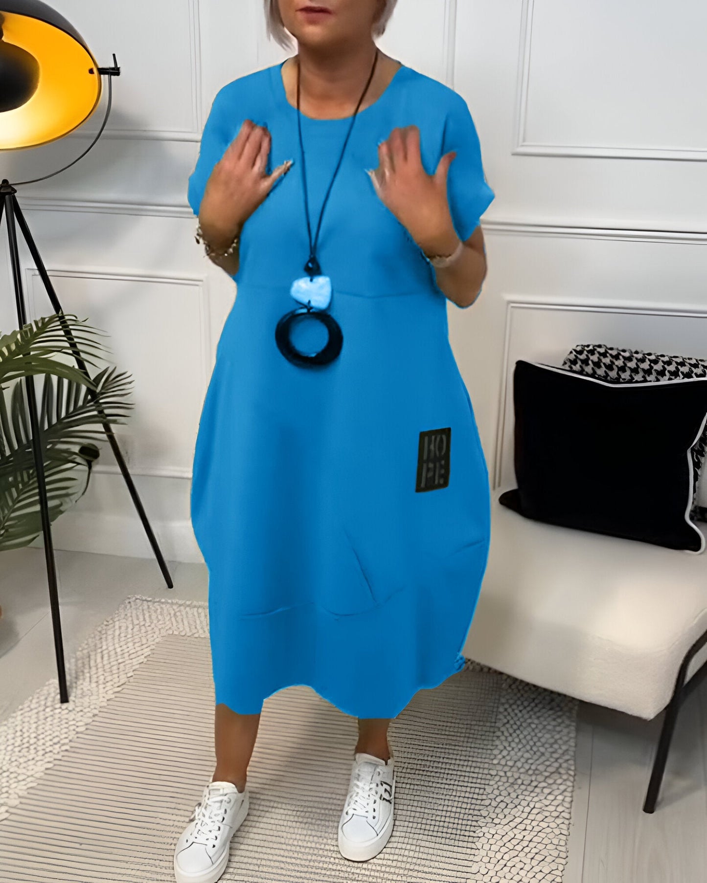 Émilie | Élégante Hoodie Dress