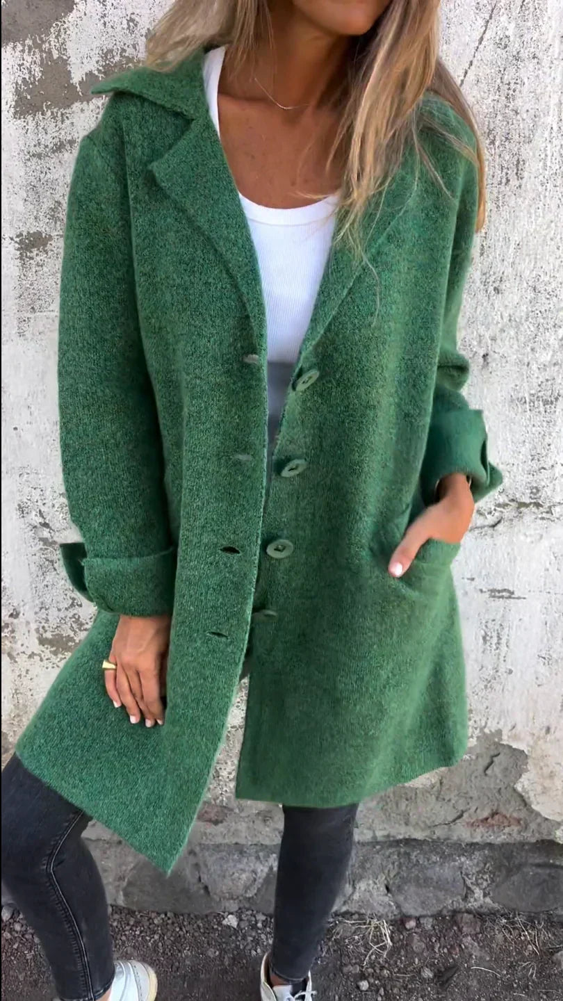 Audrey - Manteau Chic Minimaliste