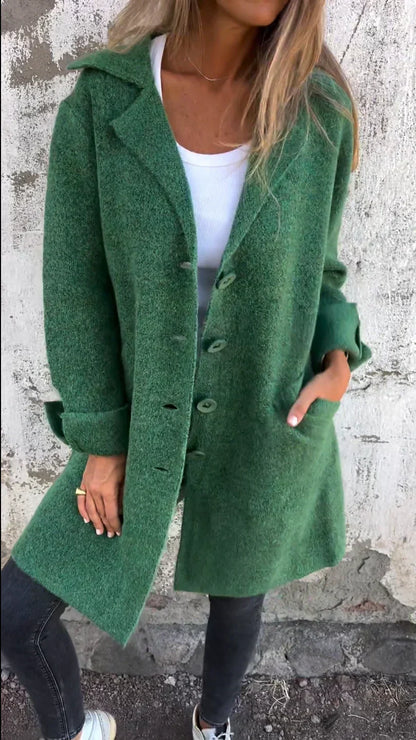 Audrey - Manteau Chic Minimaliste