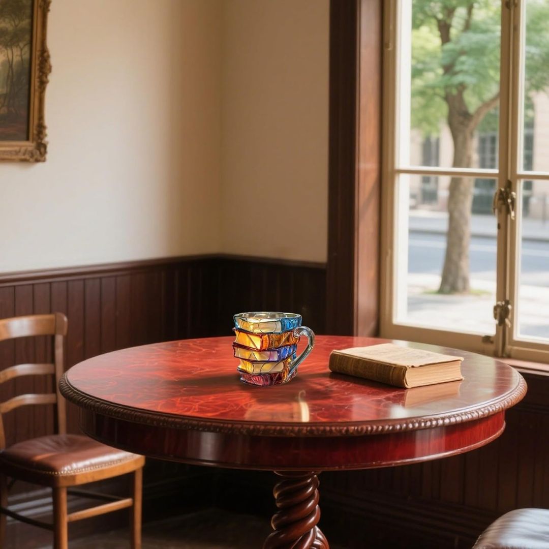 Oriane | Tasse Artisanale Livre Ouverte