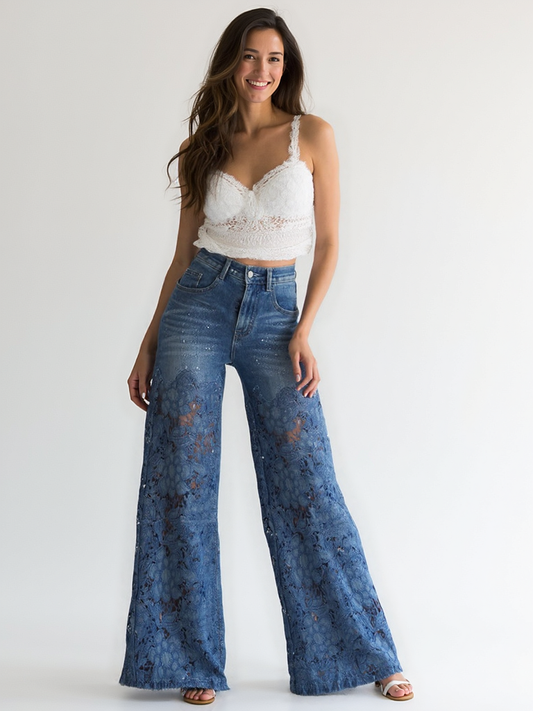 Arlette | Jean Patchwork Vintage