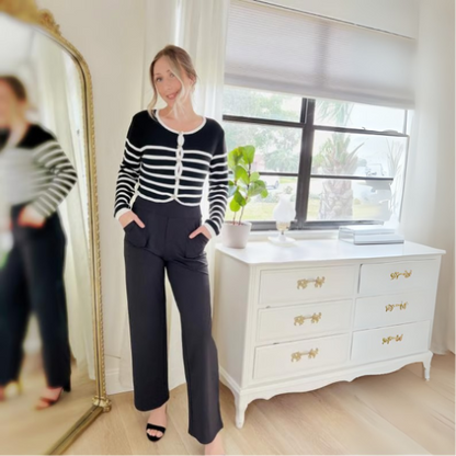 Émilie | Pantalon Large Chic