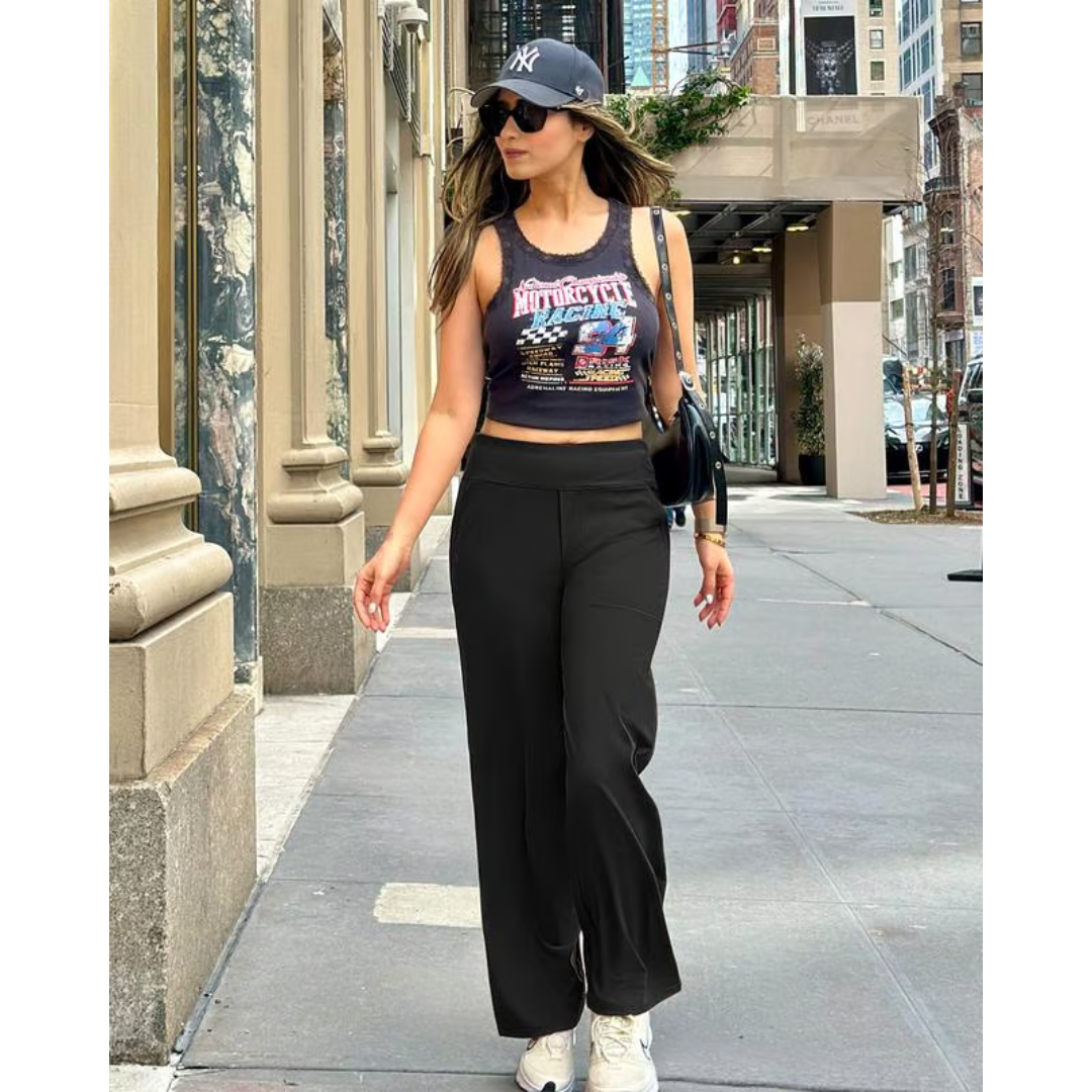 Émilie | Pantalon Large Chic