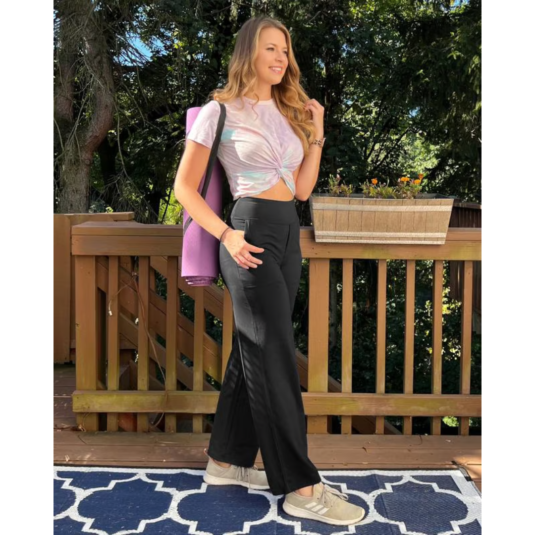 Émilie | Pantalon Large Chic