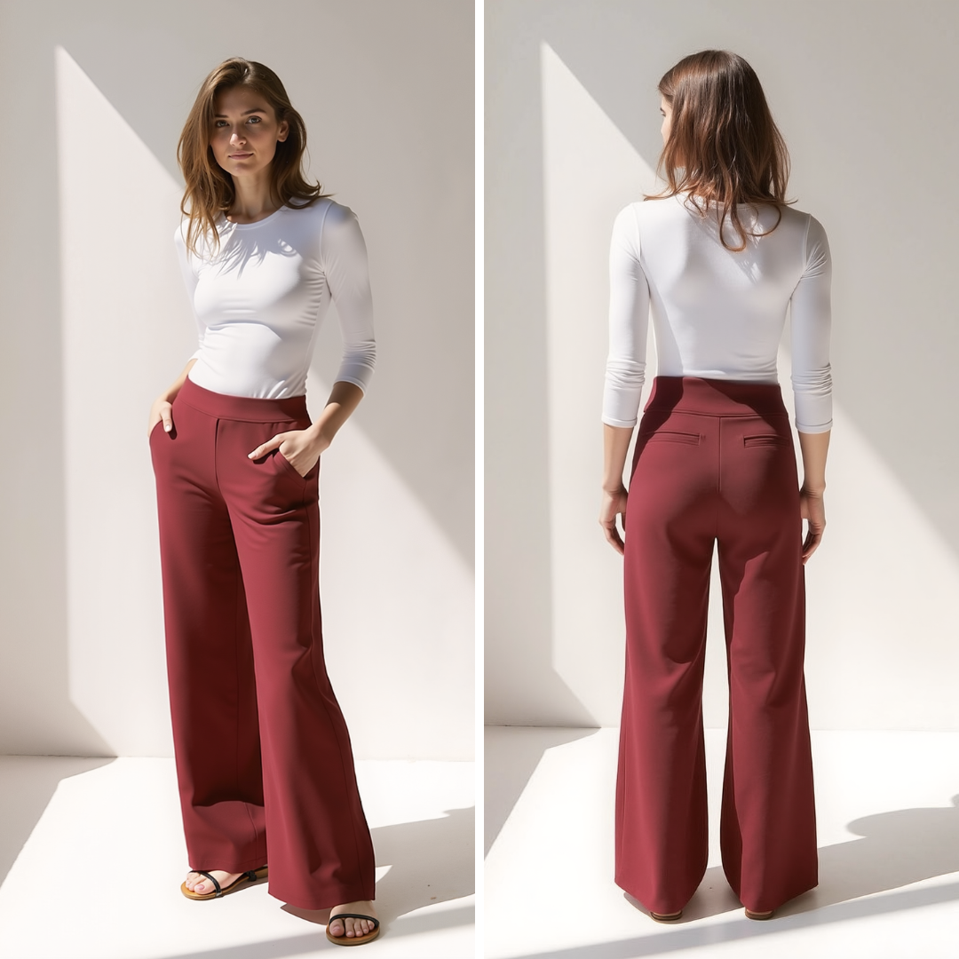 Émilie | Pantalon Large Chic