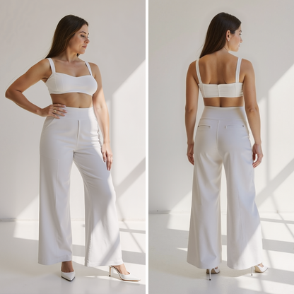 Émilie | Pantalon Large Chic