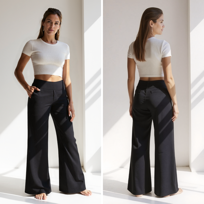 Émilie | Pantalon Large Chic