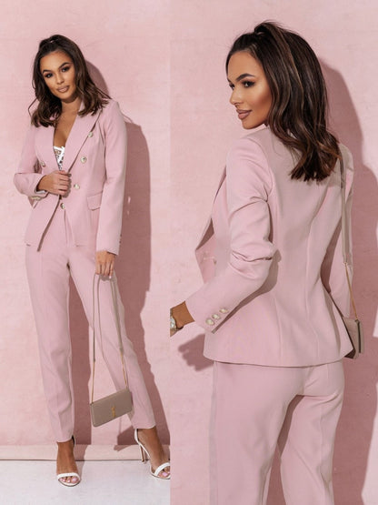 Elvire - Costume Croisé Élégant