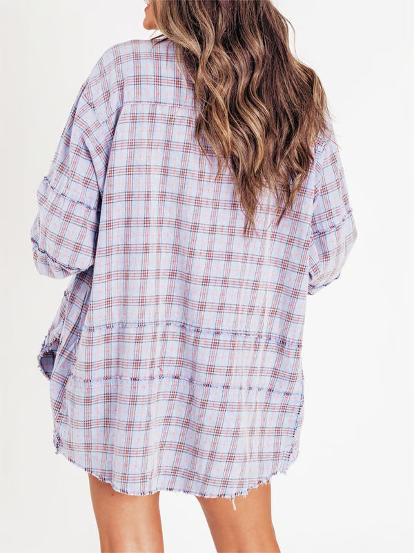 Louise | Veste Chemise Oversize Élégante