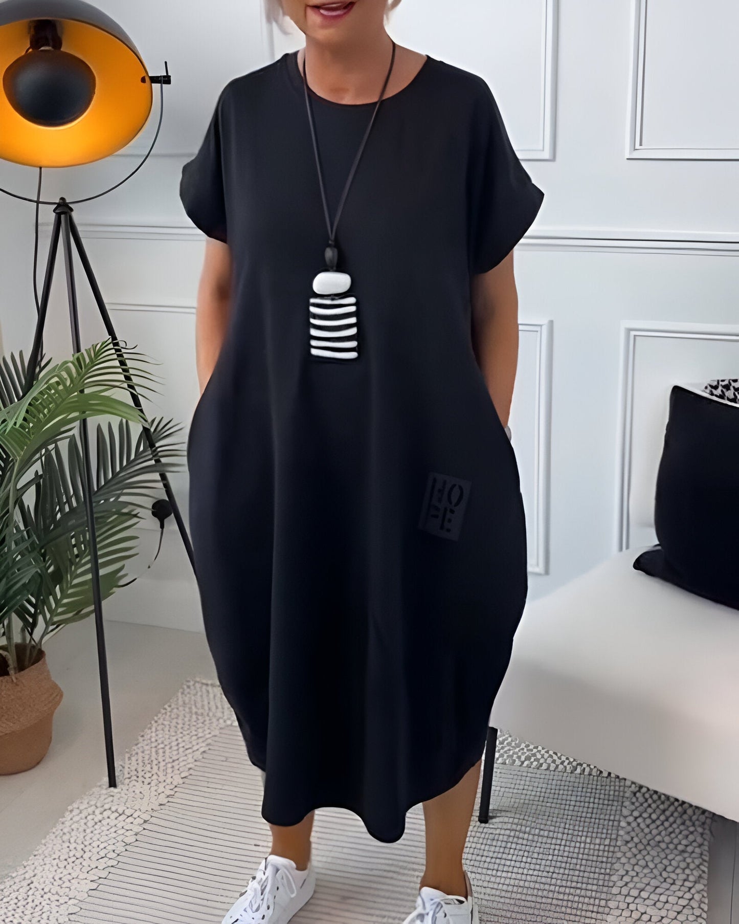 Émilie | Élégante Hoodie Dress