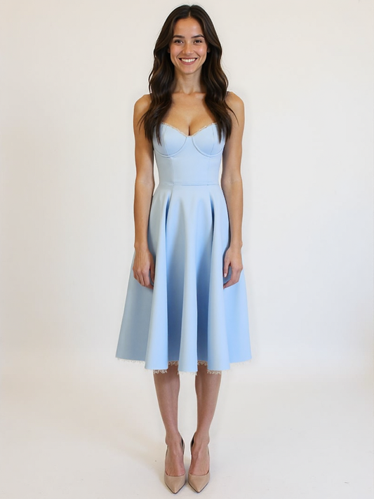 Sibyla | Robe Midi en Tulle